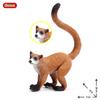 Oenux Simualtion Cute Forest Wild Animals Action Figures Owl Pangolin Manatee Rabbit Model Miniature Cake Toppers Kids Gift Toy