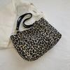 New Fashion Tote Bags Shopping and Travel Canvas Bags Women Popular Handbags Large Capacity Leopard Shoulder Bags