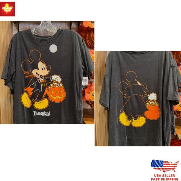 NEW Disneyland Resort Halloween 2025 T-Shirt Reprint Spooky Costume Party Tee Unisex T-Shirt XXXXL