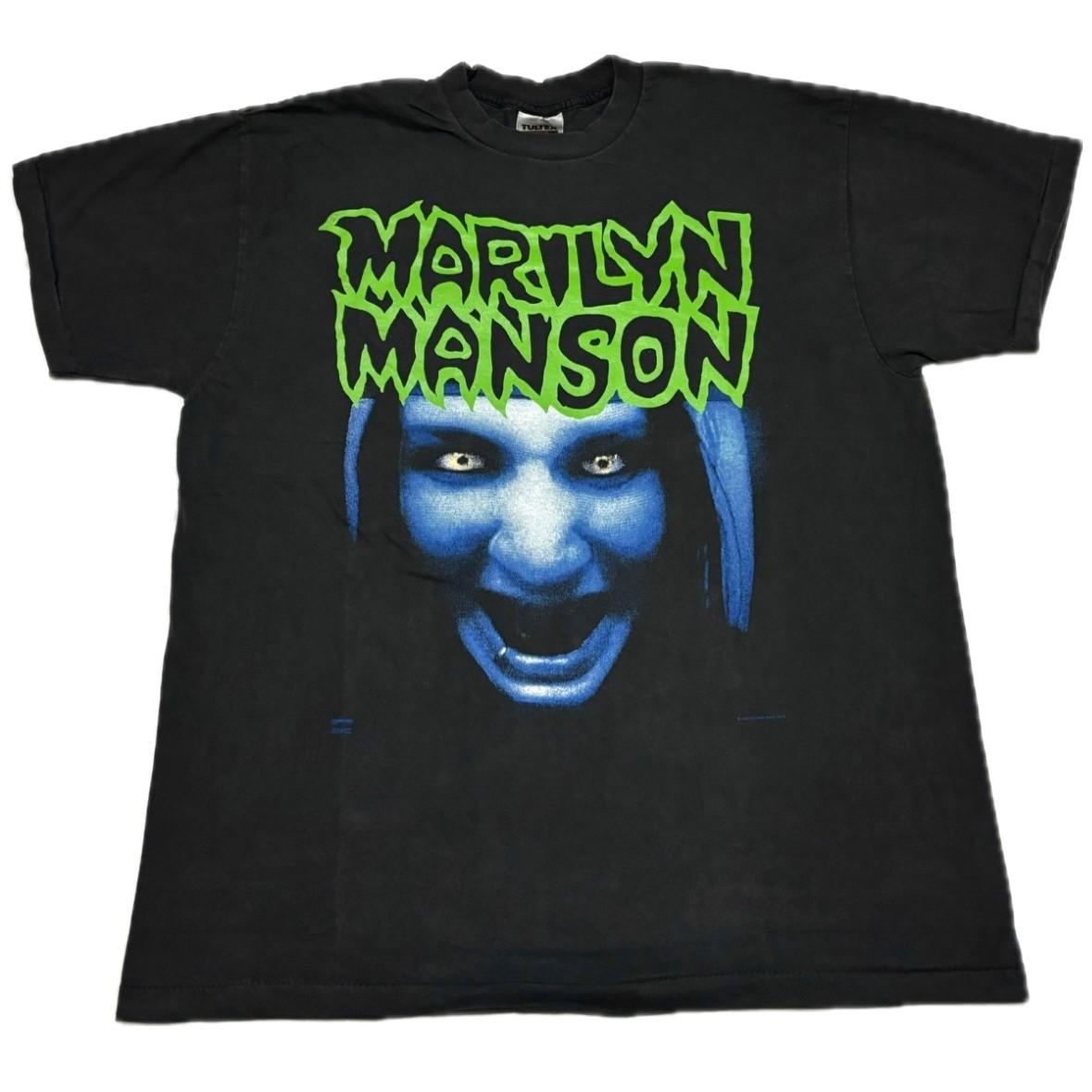 Marilyn Manson This Is Your World VTG 90s RARE XL Single Stitch REPRINT Unisex T-Shirt S