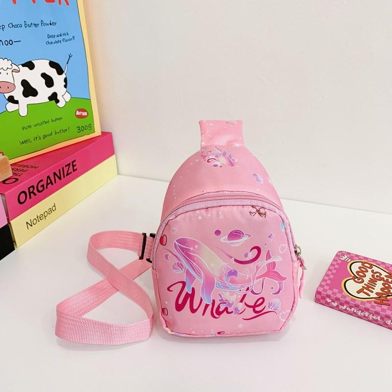 Print Delightful Anime Chest Bag For Children In Lovely Colors Perfect For Use Kindergarten