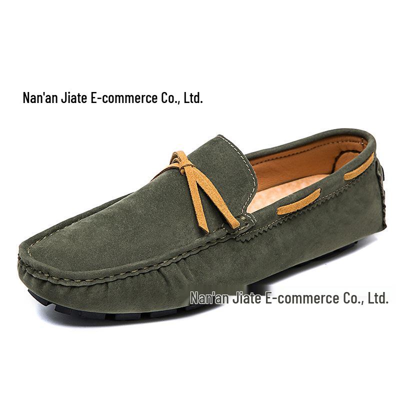 Men's Suede Tassel Slip-On Loafers, Formal & Casual Lightweight Moccasins, Plus Size Available