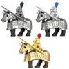 Collection of Medieval Knight Soldier Armor Assembly Building Blocks Minifigure Toys