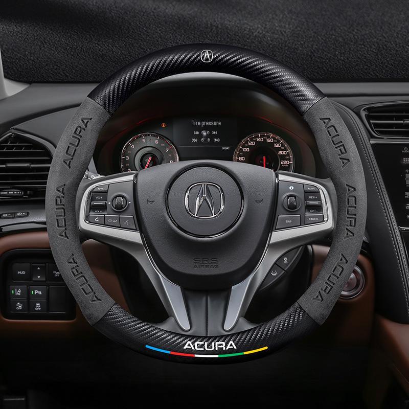 Acura CDX 2016-2021 Ultradünne Carbonfaser Wildleder Lenkradabdeckung