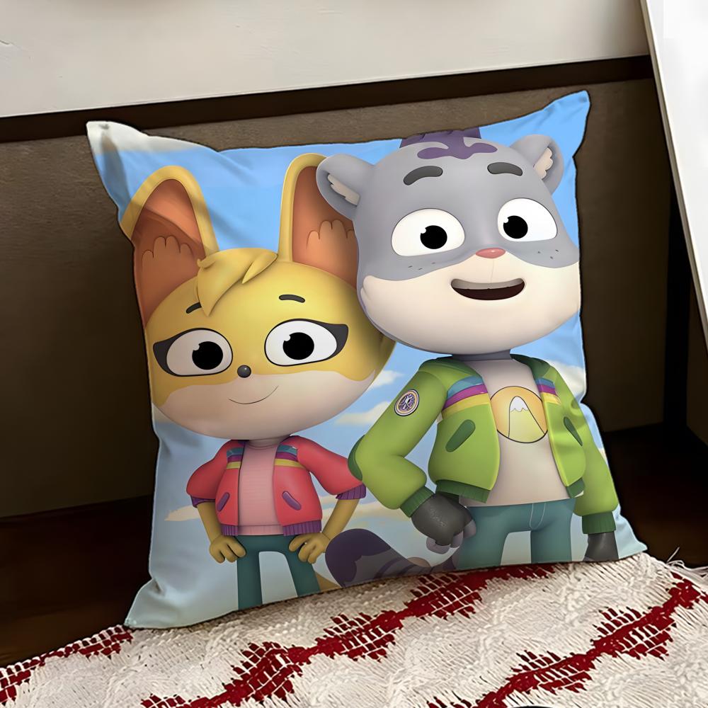 Anime The CCreature Cases Cushion Cover Reversible Soft Durable Pillow Cover Home  Car MultiScene Use for Daily Comfort