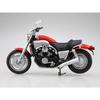 Aoshima Cultural Materials Co. SkyNet 1/12 Finished Model Bike Yamaha Vmax Fire Red