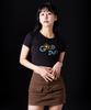 ASTRAL PROJECTION Good Day Supima Spandex Crop Top_Black