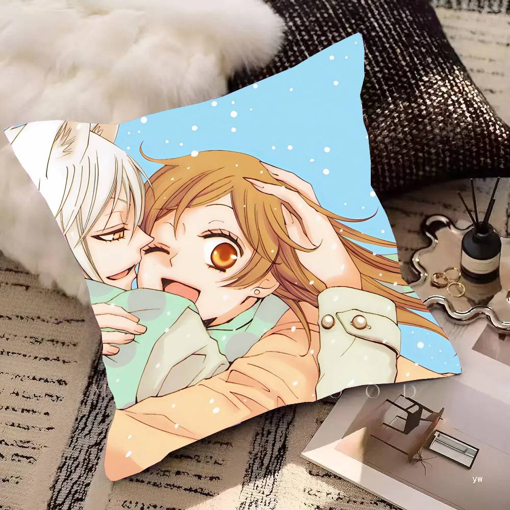 Kamisama Love Anime Pillow Case Fashion Square Pillowcase Bedroom Sofa Room Ins Decoration Leisure