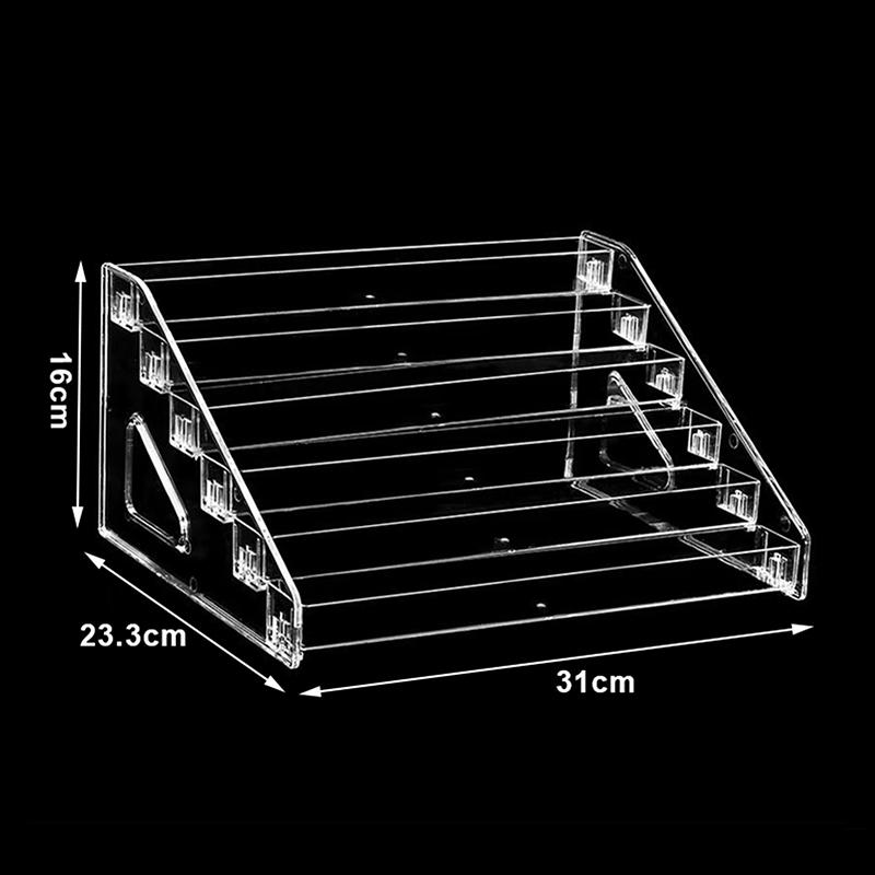3/4/5/6/7 Layers Acrylic Cosmetic Nail Polish Orgaizer Display Rack Lipstick Perfume Makeup Storage Rack