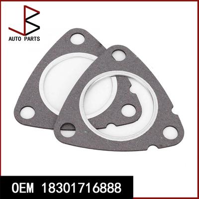 A Pair OEM 18301716888 Exhaust Manifold To Down Pipe Gaskets Fit for BMW E36 E34 E39 18301716888 Exhaust Pipe Gasket