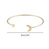 Metal Arm Cuff Upper Arm Bracelet Band for Women Gold Silver Adjustable Arm Cuff
