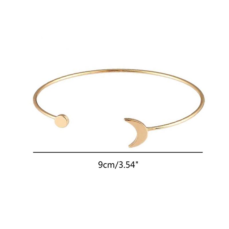 Metal Arm Cuff Upper Arm Bracelet Band for Women Gold Silver Adjustable Arm Cuff