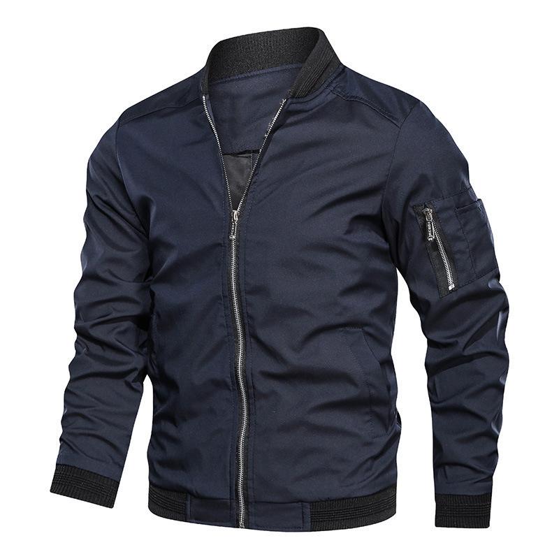 European Spring/Autumn Korean Style Men's Slim Fit Baseball Jacket