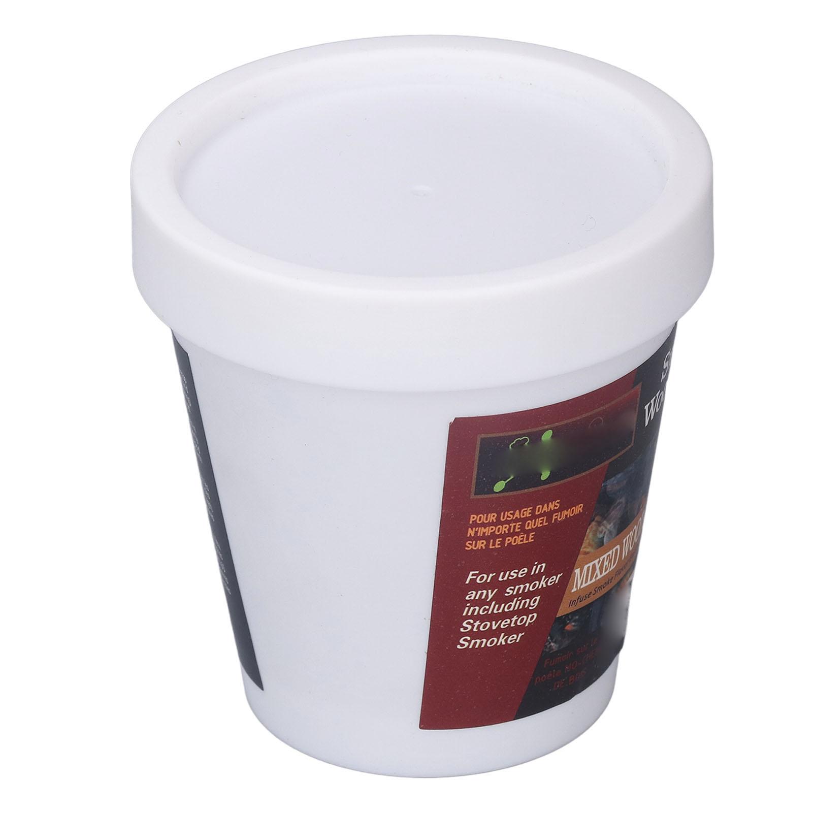 Wiórki Drewniane do Wędzarki Koktajlowej Naturalne Ręcznie Robione Wiórki Drewniane ze Skrzynką do Przechowywania i Łyżką do Whiskey Wołowiny Wieprzowiny Kurczaka