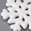 5/10pcs/Pack 8/20cm White Snowflakes Foam Window Decorations  For Christmas Party Decor