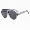 Y2k Sunglasses Female Pilot Style Oversized Fashion Glasses Uv400 For Outdoor Activities