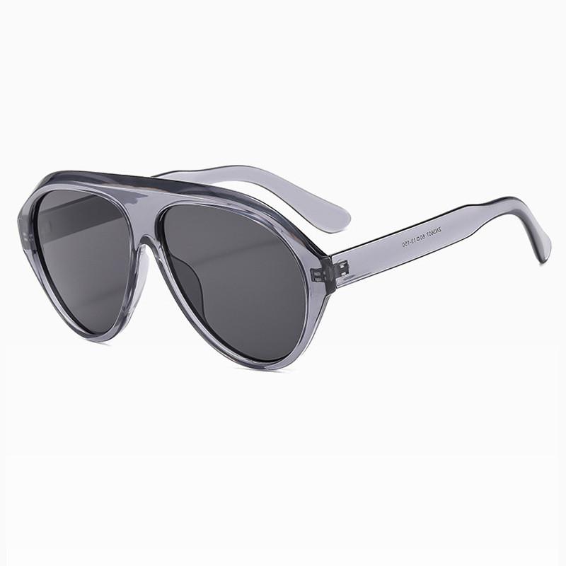 Y2k Sunglasses Female Pilot Style Oversized Fashion Glasses Uv400 For Outdoor Activities