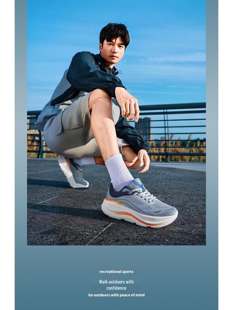 Atmungsaktive True Cushion Mesh Laufschuhe - Rutschfest, Stoßdämpfend, Lässige Sportschuhe für Damen und Herren