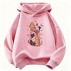 Happy Cat Lover Design Y2k Hooded Kids Children's Sweatshirt Cute Hoody for Boys Girls Autumn Winter Casual Hoodies