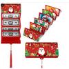 2026 Christmas Surprise Red Envelope Money Box with 10 Card Slots