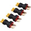 Adaptateur Connecteur XT30 - Yunique France - T-Plug Male To XT30 Female - 4 Pieces