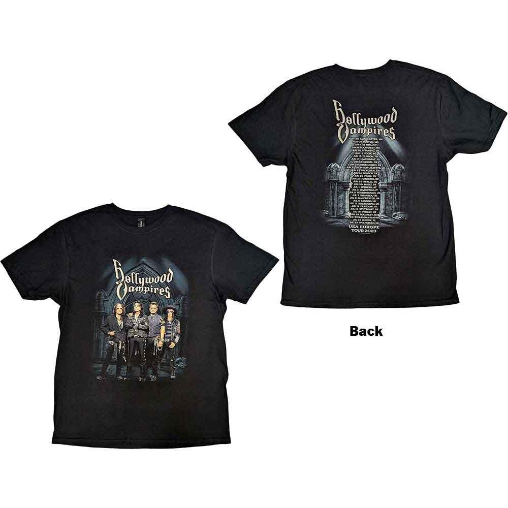 Hollywood Vampires Graveyard T-Shirt Black New XL