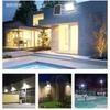 300W Solar Lamp Outdoor Waterproof Spotlights Solar Lights Remote Control Solar Floodlight Wall Street Garden Lights Sunlight
