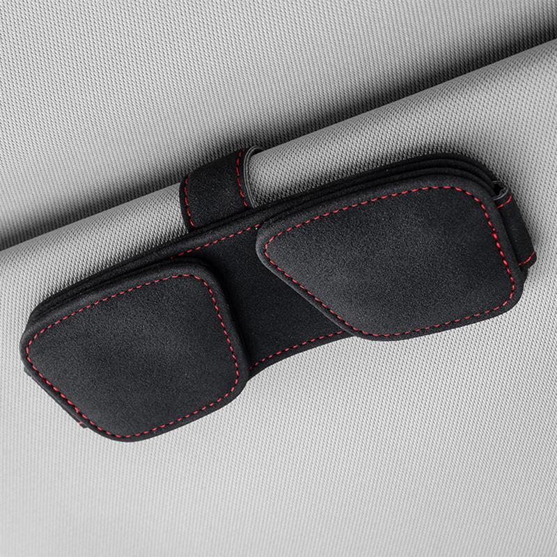 Car Sunglass Holder Eyeglass Holder Space-Saving Glasses Clip Glasses Hanger Clip Strong Magnetic Visor Accessories For