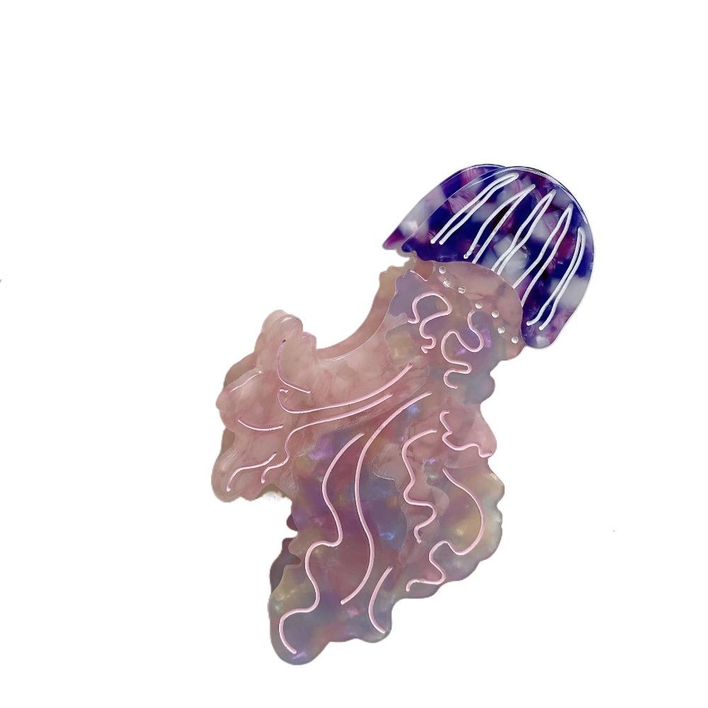 Clips Prindere Păr Animal Seria Ocean Mare Clamă Rechin Creativă Meduză Gheară Păr Feminină