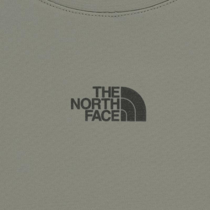 The North Face Long Sleeve Round Tee White Lkh
