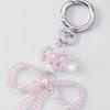 Fashionable Bowtie Charm Stylish Bowknot Shaped Keychain Bag Ornament Butterfly Knot Jewelry for Purses and Accessories