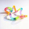 1Pc Tangle Fidget Toy Twisting Sensory Hand-Eye Coordination Toy Anxiety Relief Finger Toy for Kid Adult Fine Motor Skills