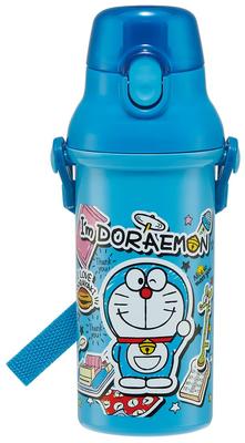 Skater Water Bottle Doraemon Sticker 480ml Antibacterial Plastic Made In Japan Children's PSB5SANAG-A