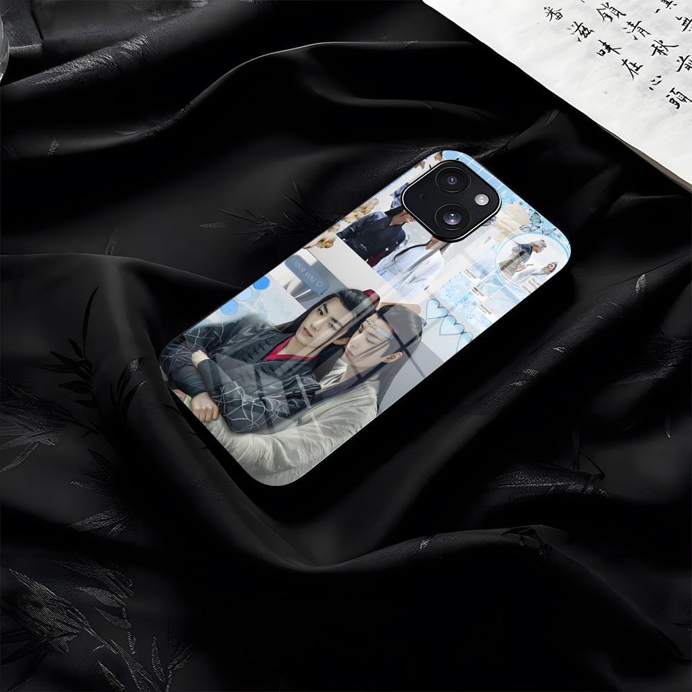 Wang Yibo XiaoZhan Phone Case For IPhone 17 Pro Max 16 15 14 Pro Max 13 11 Plus Glass Cover
