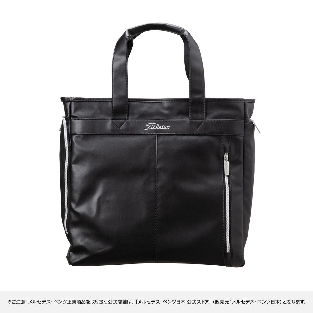 [Mercedes-Benz Collection] Genuine Mercedes-Benz X Titleist Tote Bag, Traditional Black