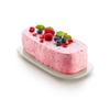 Moule à cake - lékué - 24 cm - démontable - céramique - rouge