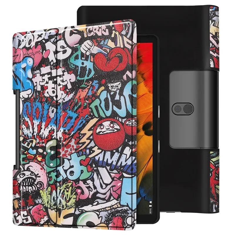 Per Custodia Lenovo Yoga Smart Tab 10.1" YT-X705F YT-X705X Flip Cover per Custodia Lenovo Yoga Smart Tab 5