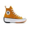 Converse Run Star Hike High Saffron Yellow Unisex Sneakers White Black 168893C