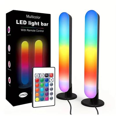 Lumină RGB de Ritm Muzical cu Pickup Model Îmbunătățit Reîncărcabil USB Decorațiune de Crăciun Bar de Lumină RGB de Birou Ritm Muzical