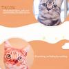 Baby-k 50cm Cute Simulation Three-dimension Cat Pillow Tiger Pattern Plush Doll Toy