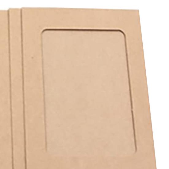 1 Set Hängende Fotorahmen Verstellbares Hängeseil Staubdichtes Papier DIY Fotocollagenrahmen Heimdekoration