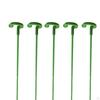 10 Pieces Floral Shaped Support Rod Plant Sticks Reusable Potted Climbing Gardening