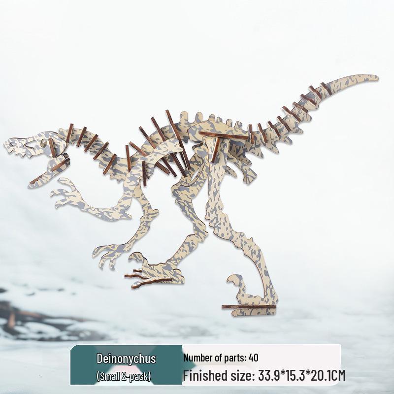 3D Holzpuzzle Modellspielzeug für Kinder ab 6 Jahren - Handgefertigtes Lernspielzeug