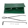 Firewood Log Rack, 8ft Firewood Rack Outdoor, Black Firewood Rack stand, Steel Outdoor Wood Rack, Firewood Log Holder with Load Capacity 1300lbs,