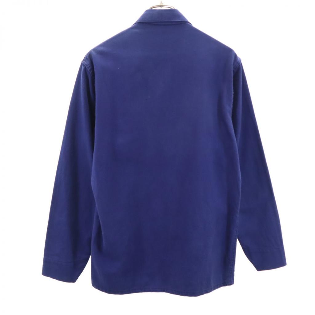 EURO WORK 70s vintage tailored jacket Navy system Men's Used