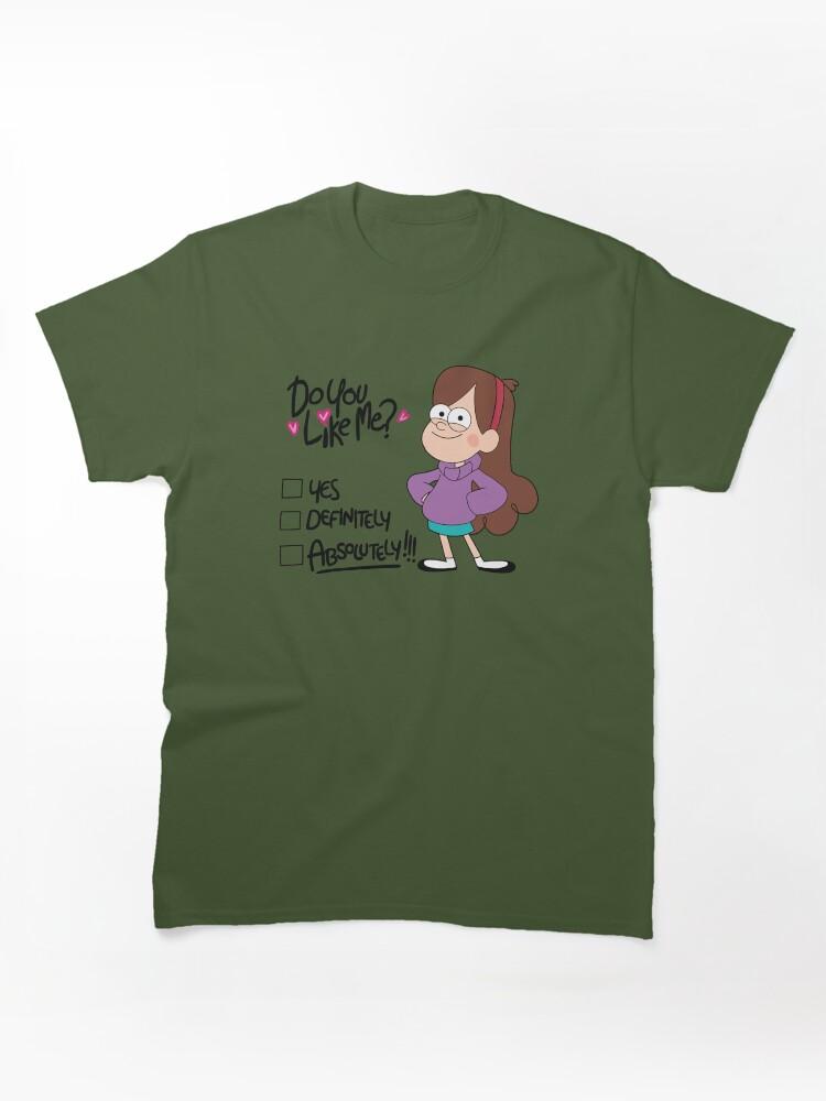 Gravity Falls Gravity falls Mabel - Do you like me Classic T-Shirt
