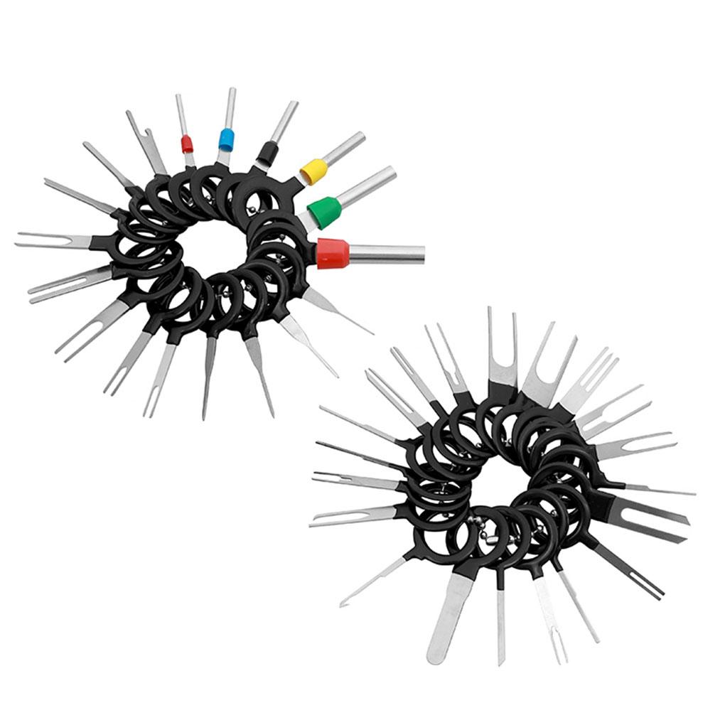 76PCS terminal ejector kit Pin Ejector Terminal Puller Automotive Auto Kit Wire Release Car Plug Terminal Removal Hand Tools Kit