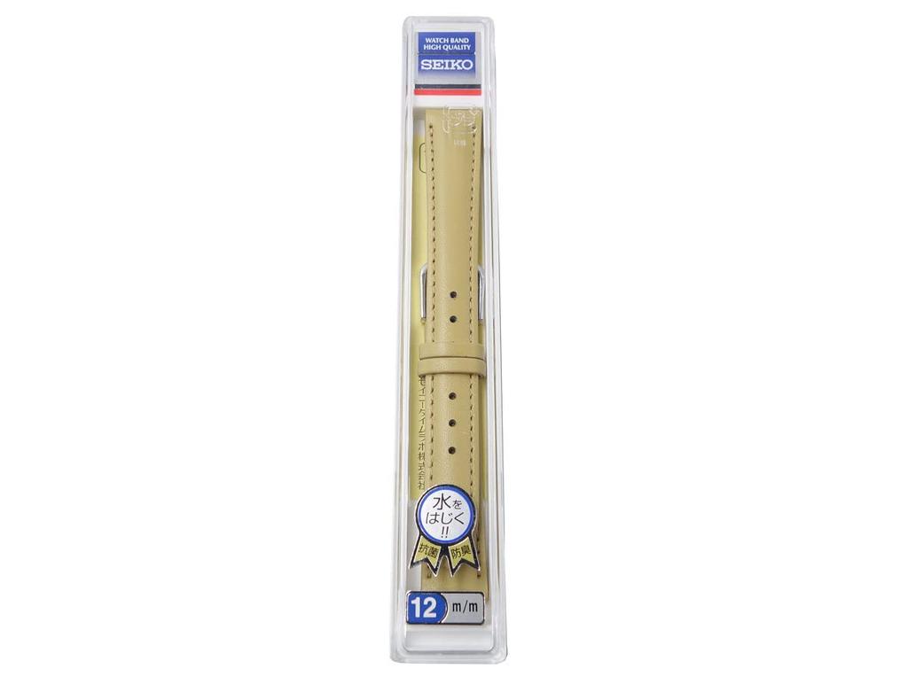 Náhradní řemínek Seiko Barevný telecí filet s prošíváním DX24A produkty Hodinky (originální produkt) vodoodpudivý [] související s pánskými a dámskými hodinkami