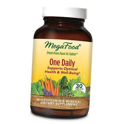 

Multivitamins, One Daily, Mega Food (36343022) 30tab
