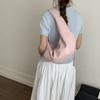 IELGY Ladies Dumpling Bag Large Capacity Commuter Shoulder Cloud Pleated Messenger Bag
